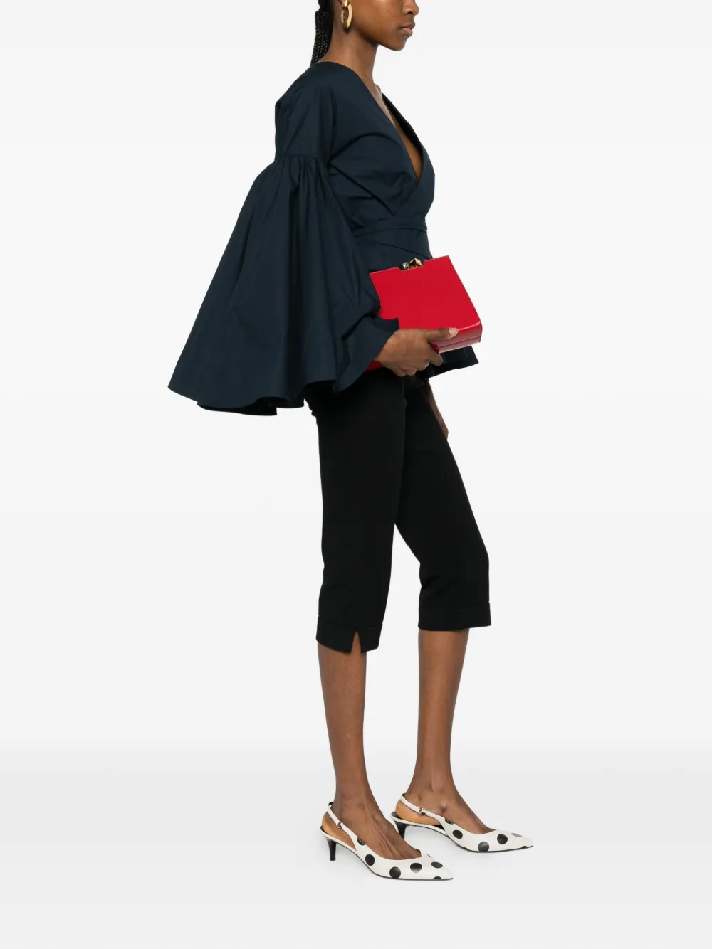  Jacquemus Blusa Corta - Azul 