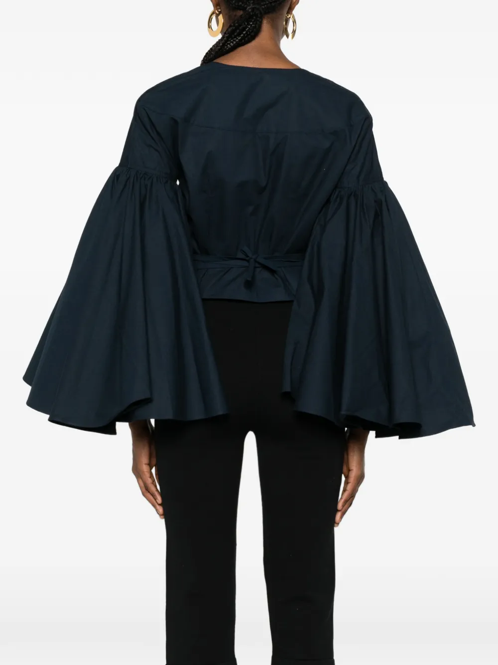 Jacquemus The Paysan wikkeltop Blauw