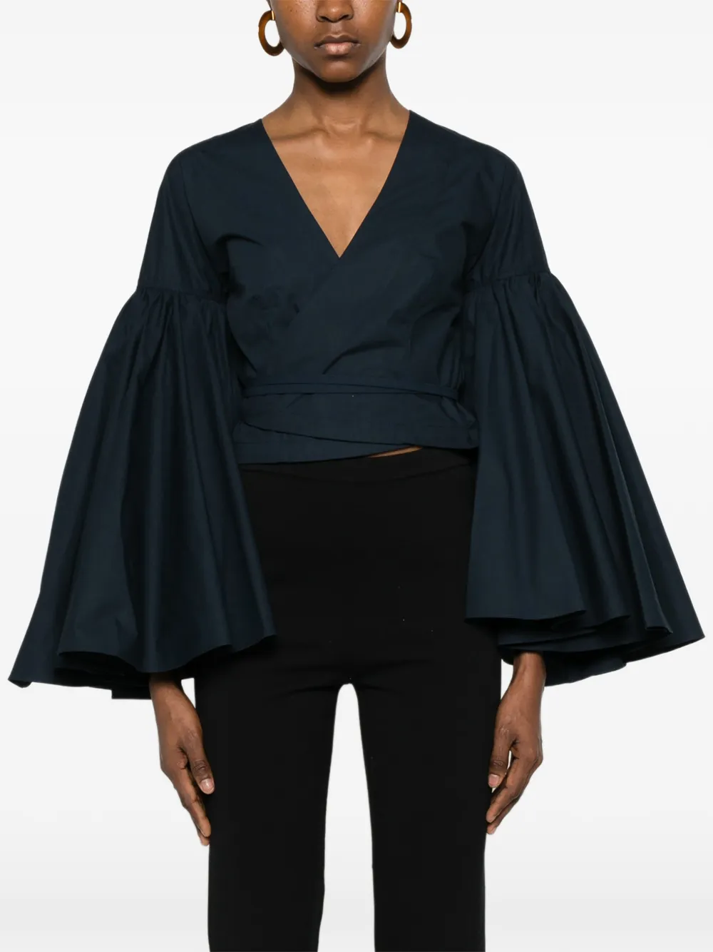  Jacquemus Blusa Corta - Azul 