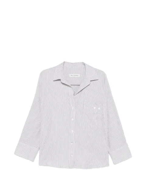 White Sand striped pocket shirt