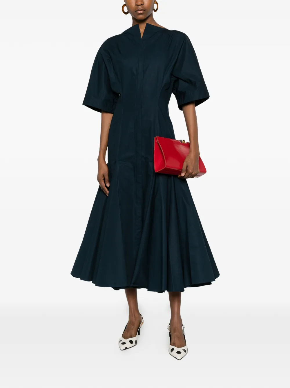 Jacquemus The Moisson blousejurk Blauw