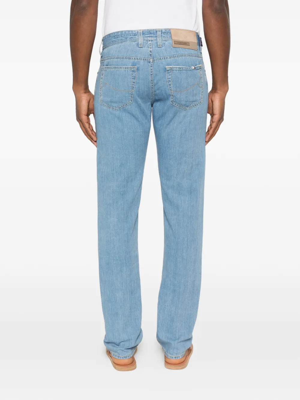 Jacob Cohën Bard jeans met knoopsluiting Blauw
