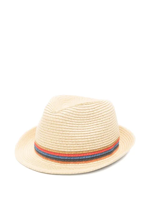 Paul Smith striped-detail hat