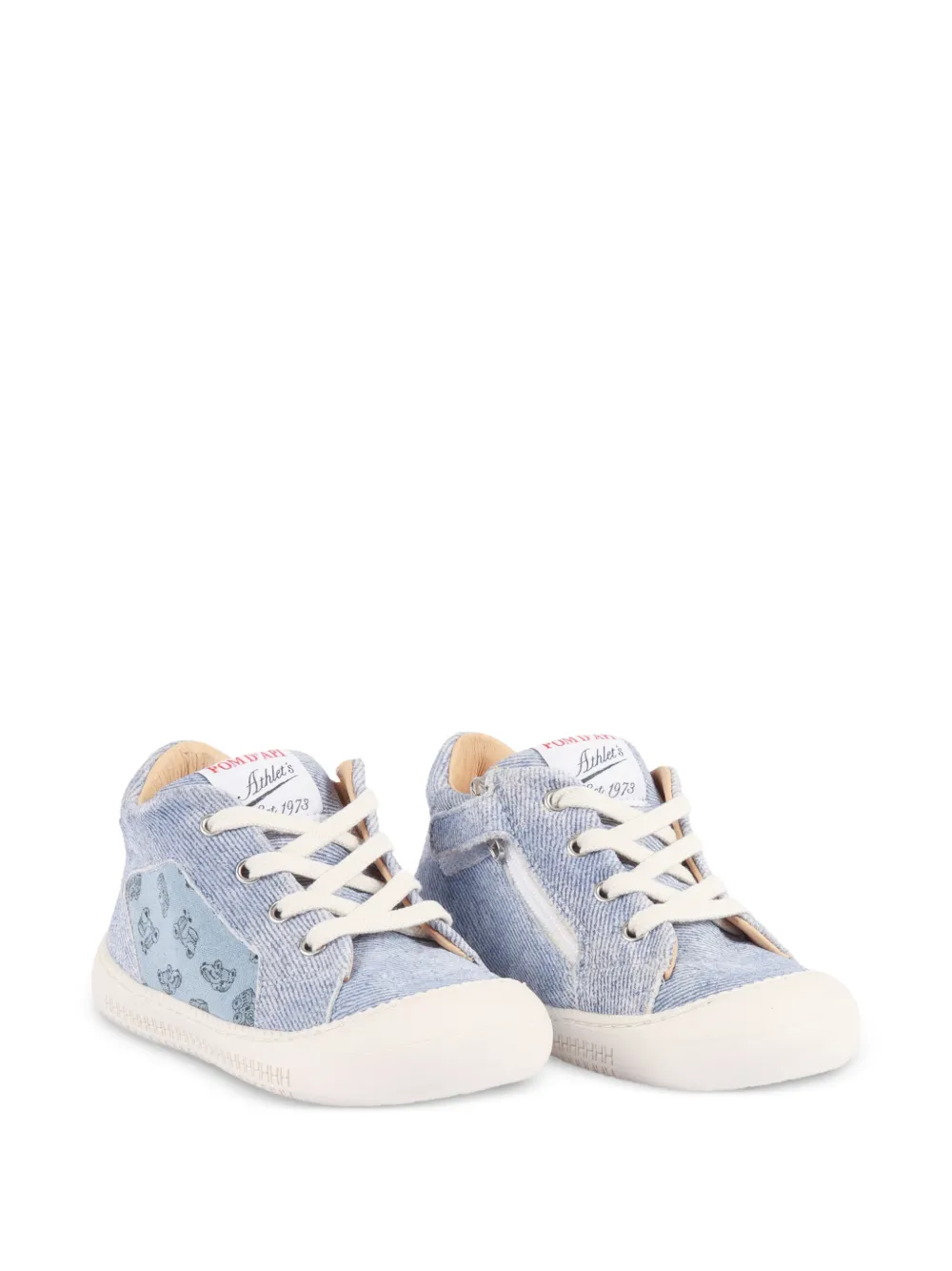 Pom D'api Sneakers Yaka Star con stampa grafica - Blu