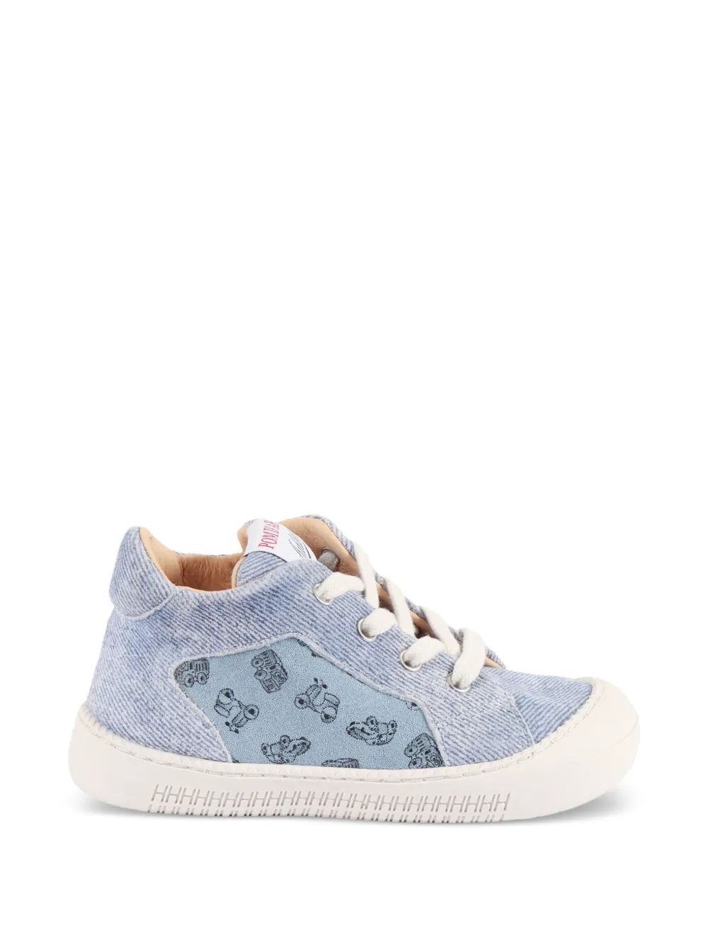 Pom D'api Yaka Star sneakers met grafische print Blauw