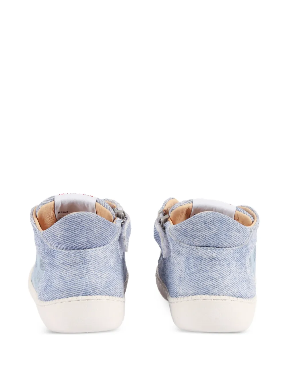 Pom D'api Yaka Star sneakers met grafische print Blauw