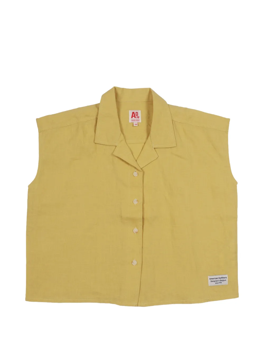 Gucci Kids sleeveless shirt - Gelb