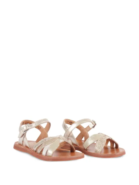 Pom D'api Plagette metallic-effect sandals