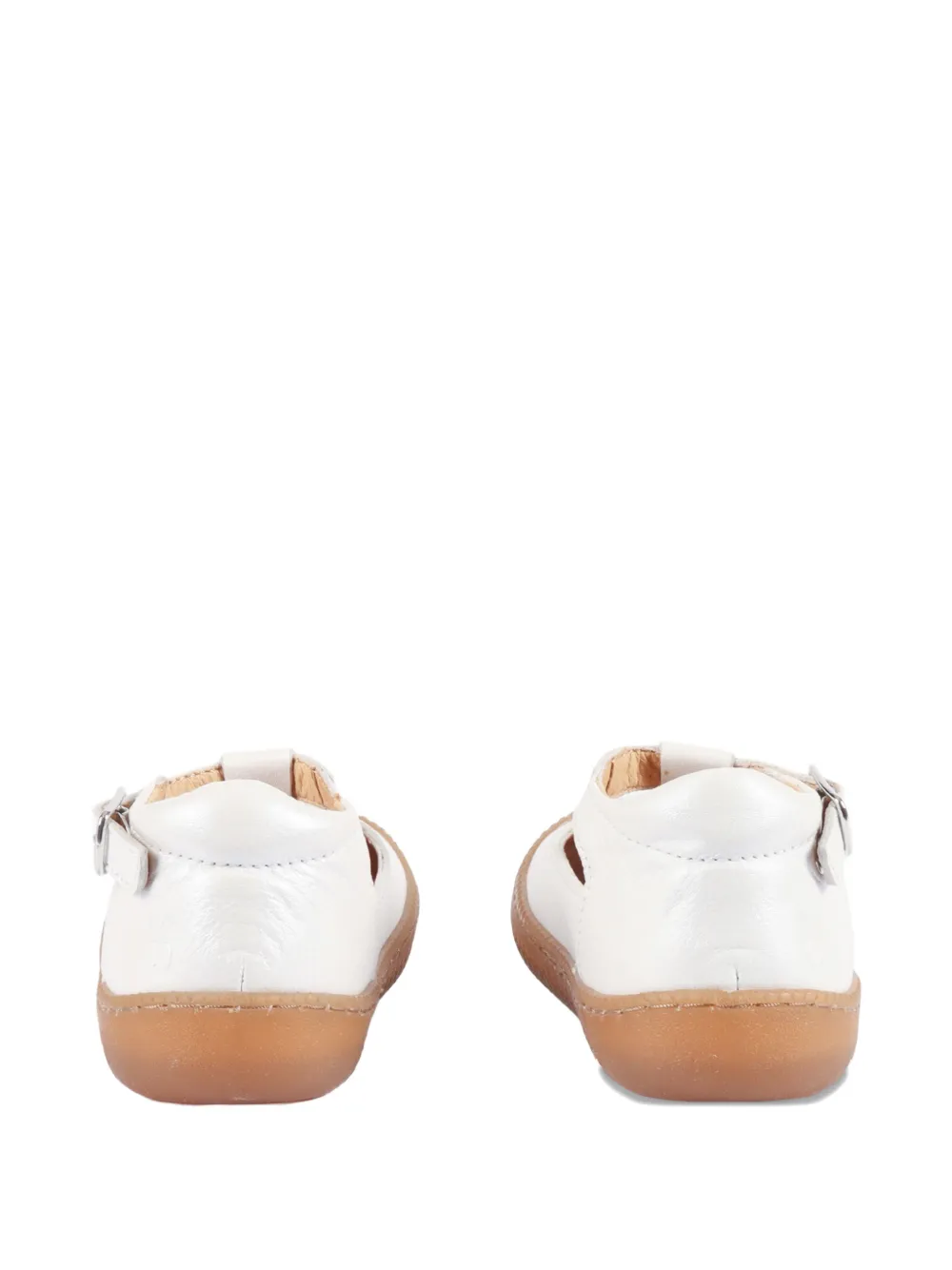 Pom D'api Yaka Salome gespschoenen Wit