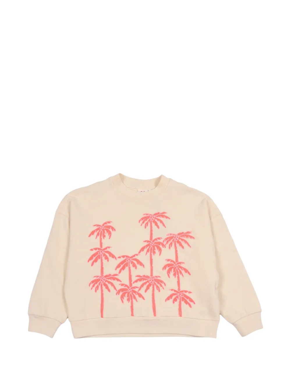 Gucci Kids palm tree-print sweatshirt - Neutrals
