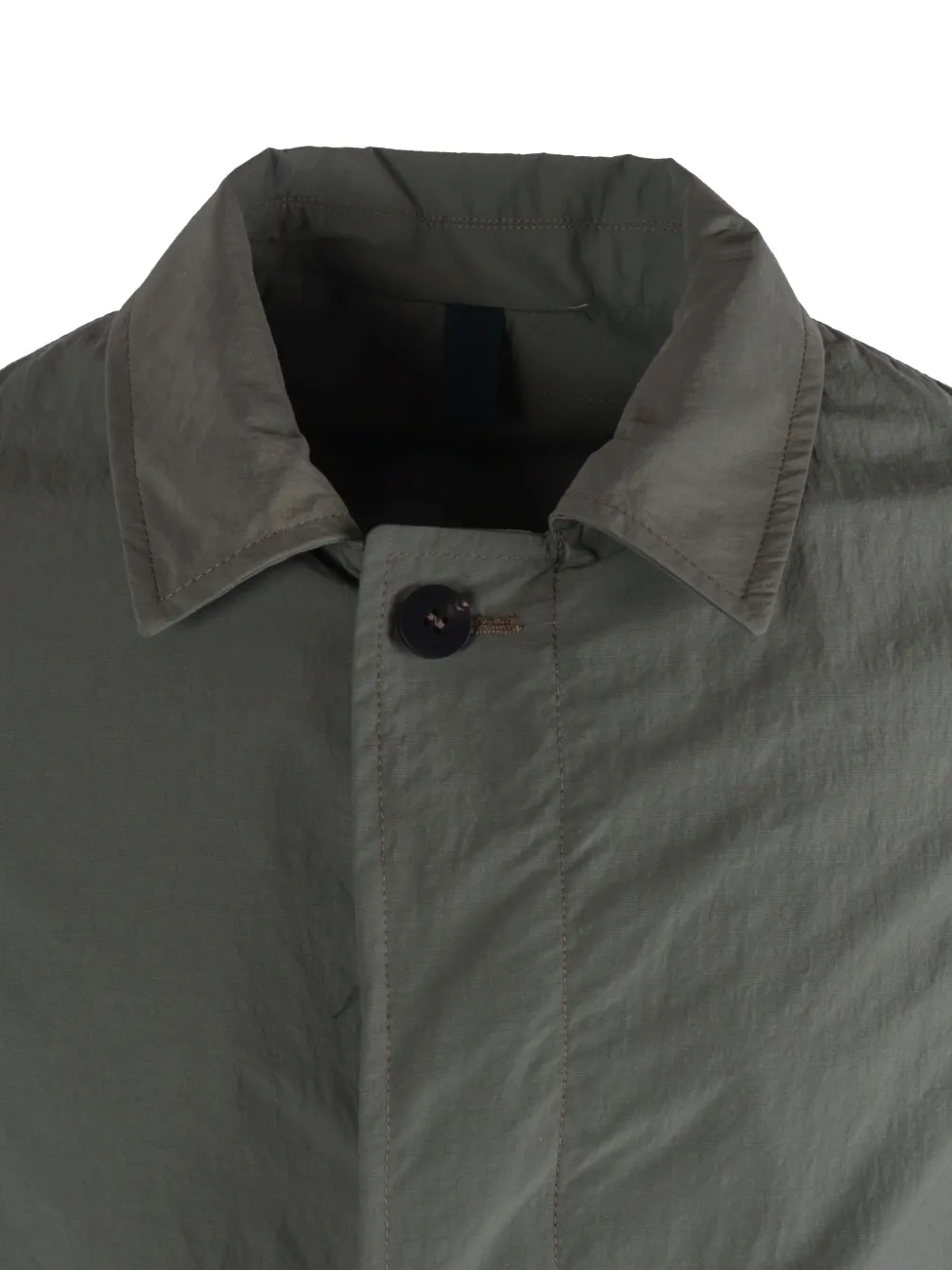  Camplin Abrigo Con Botones - Verde 