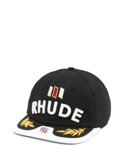 RHUDE embroidered baseball cap