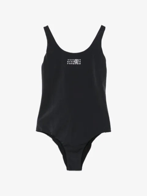 MM6 Maison Margiela Kids Numeric Signature swimsuit
