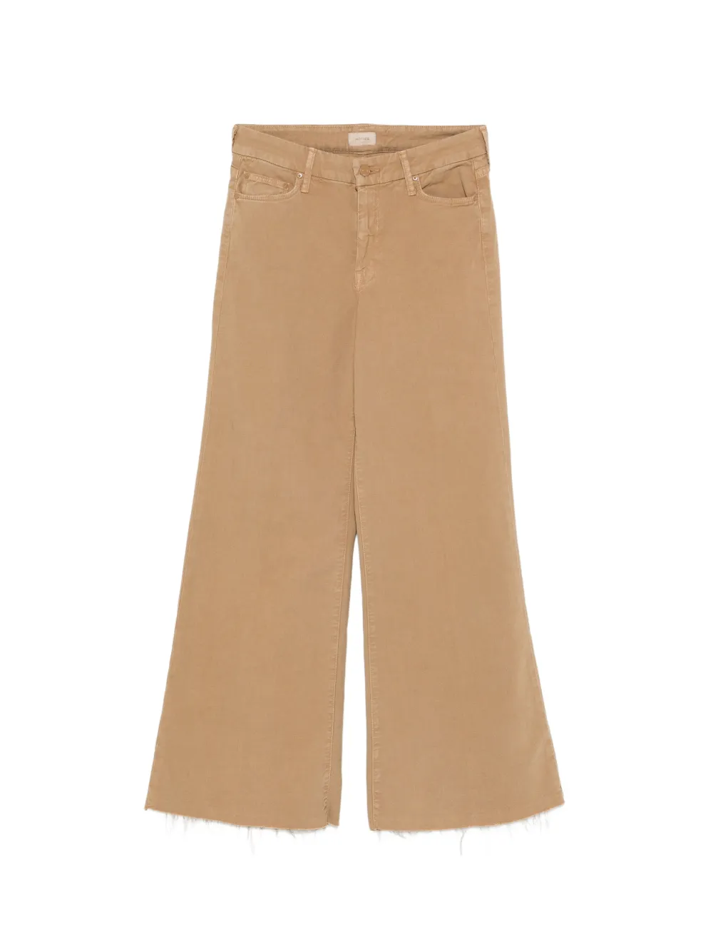 MOTHER frayed-trim jeans - Toni neutri