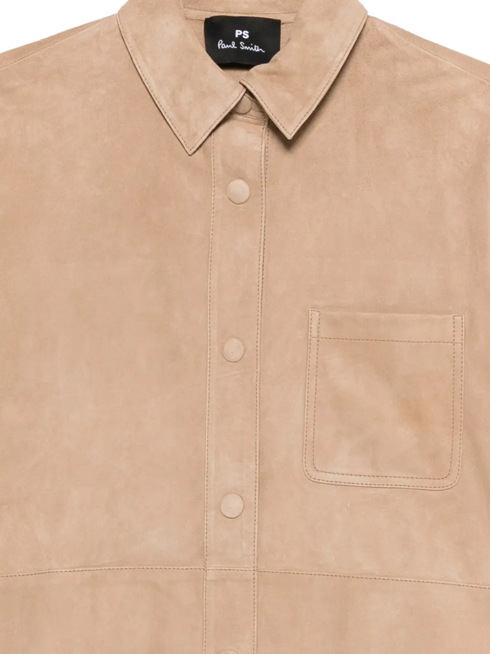 Paul Smith Blouse met borstzak Beige