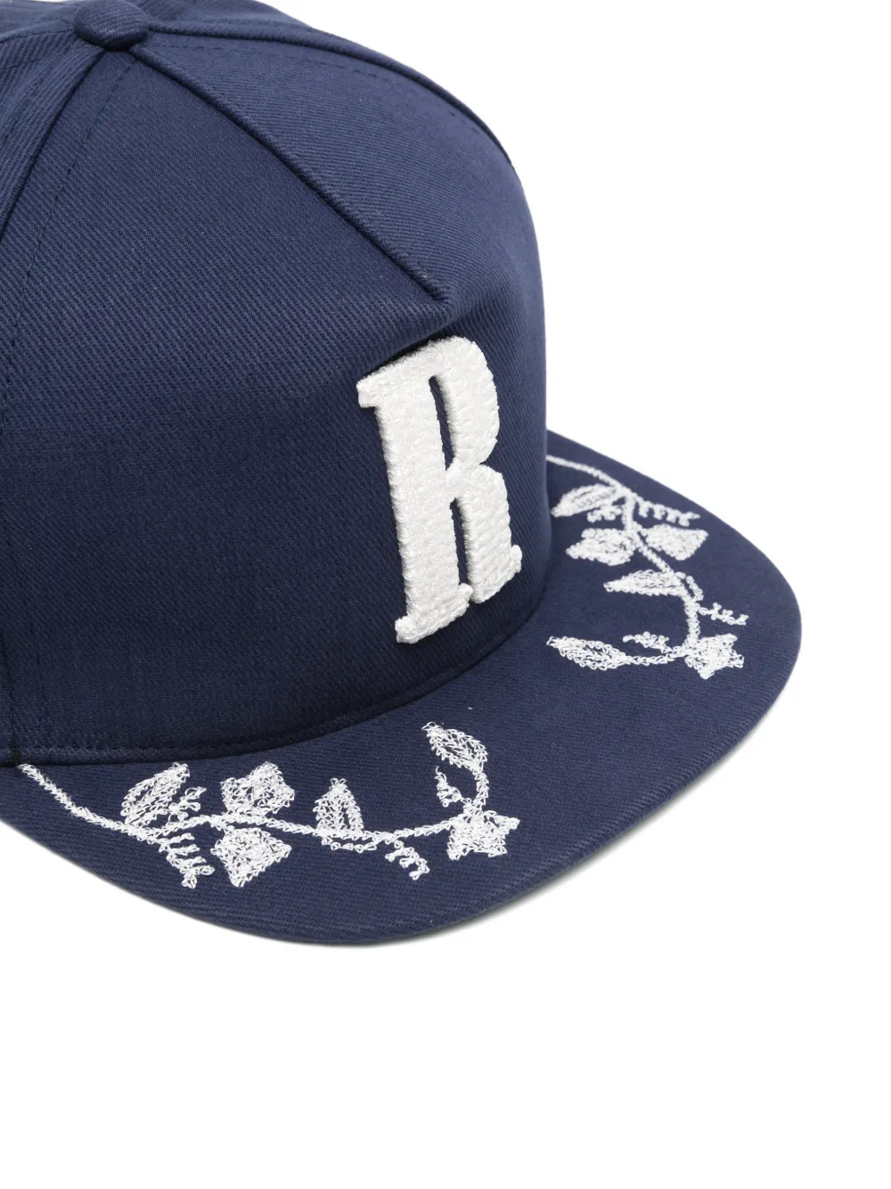 RHUDE Honkbalpet met borduurwerk Blauw