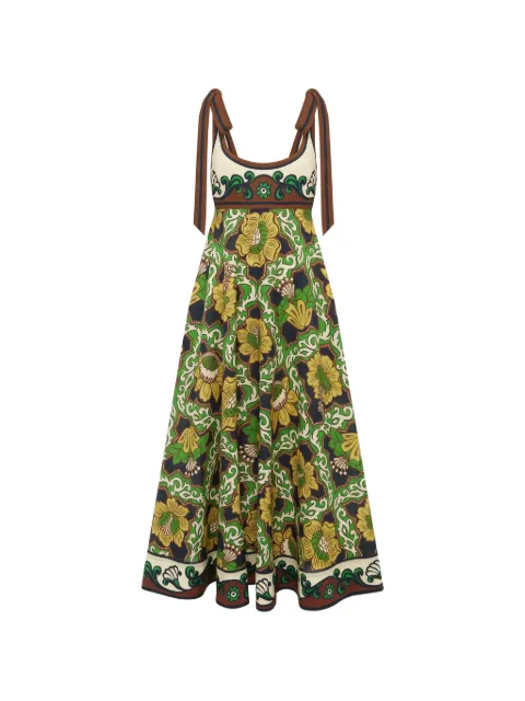 ALEMAIS vestido midi Liana