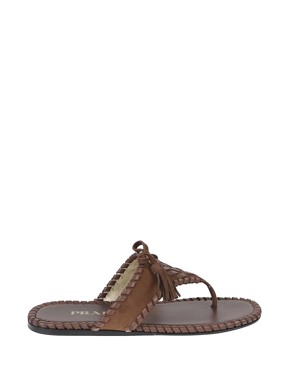 Prada tasselled sandals Bruin