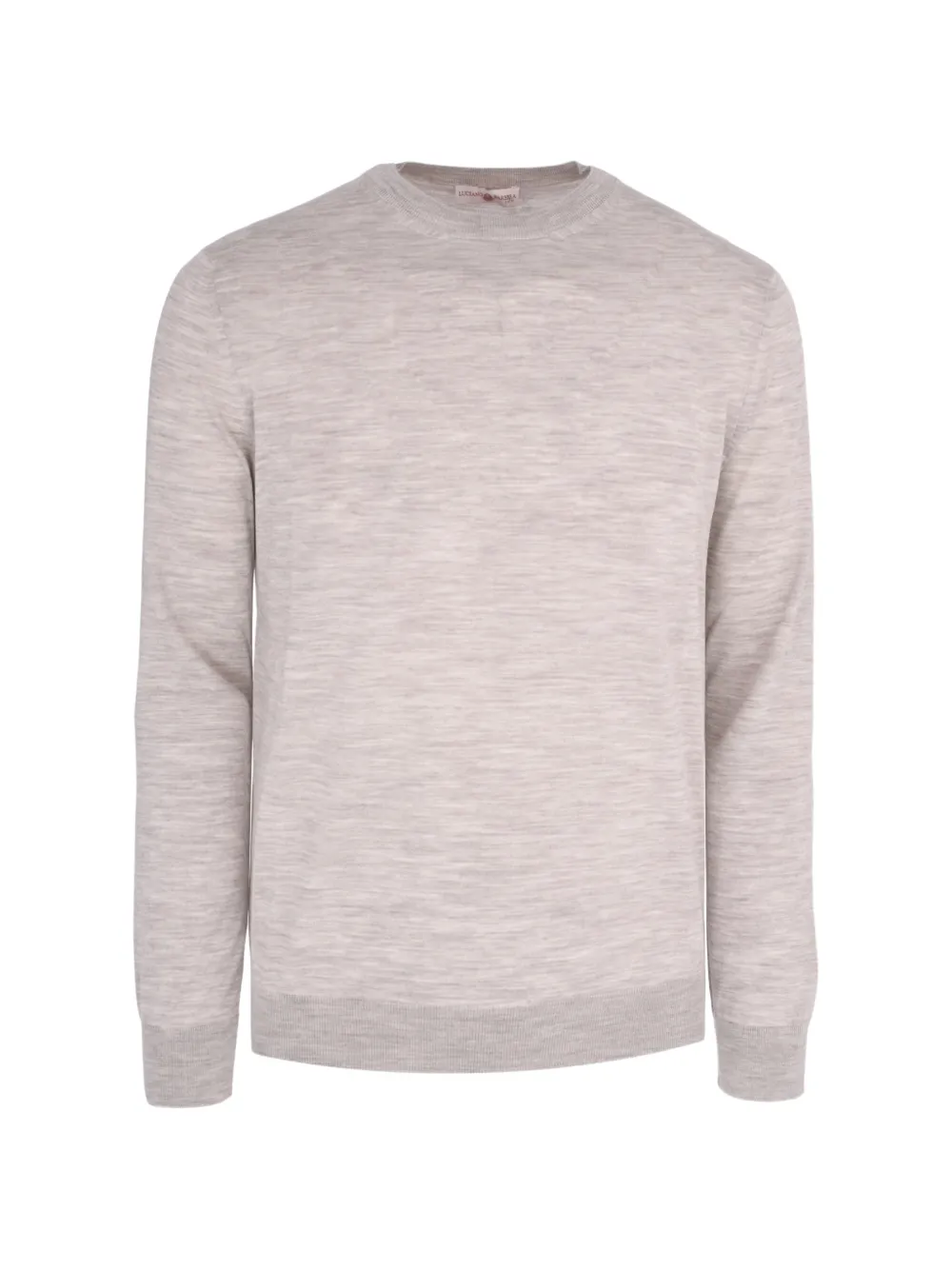 Luciano Barbera marl-effect wool sweater - Nude