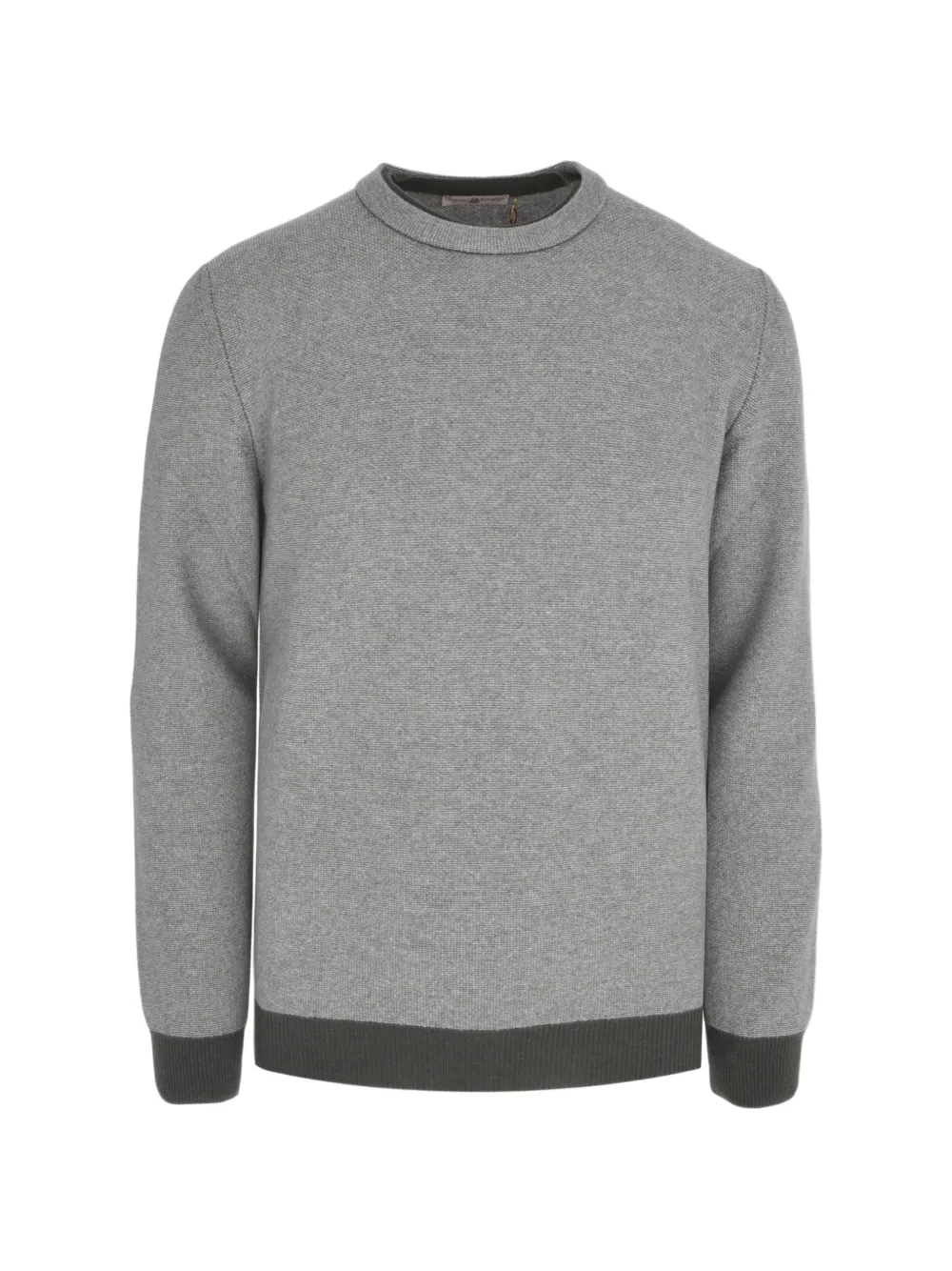 Luciano Barbera textured-knit cashmere sweater - Grau