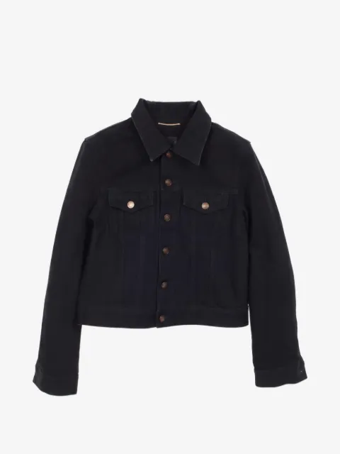 Saint Laurent Pre-Owned button-up denim jacket