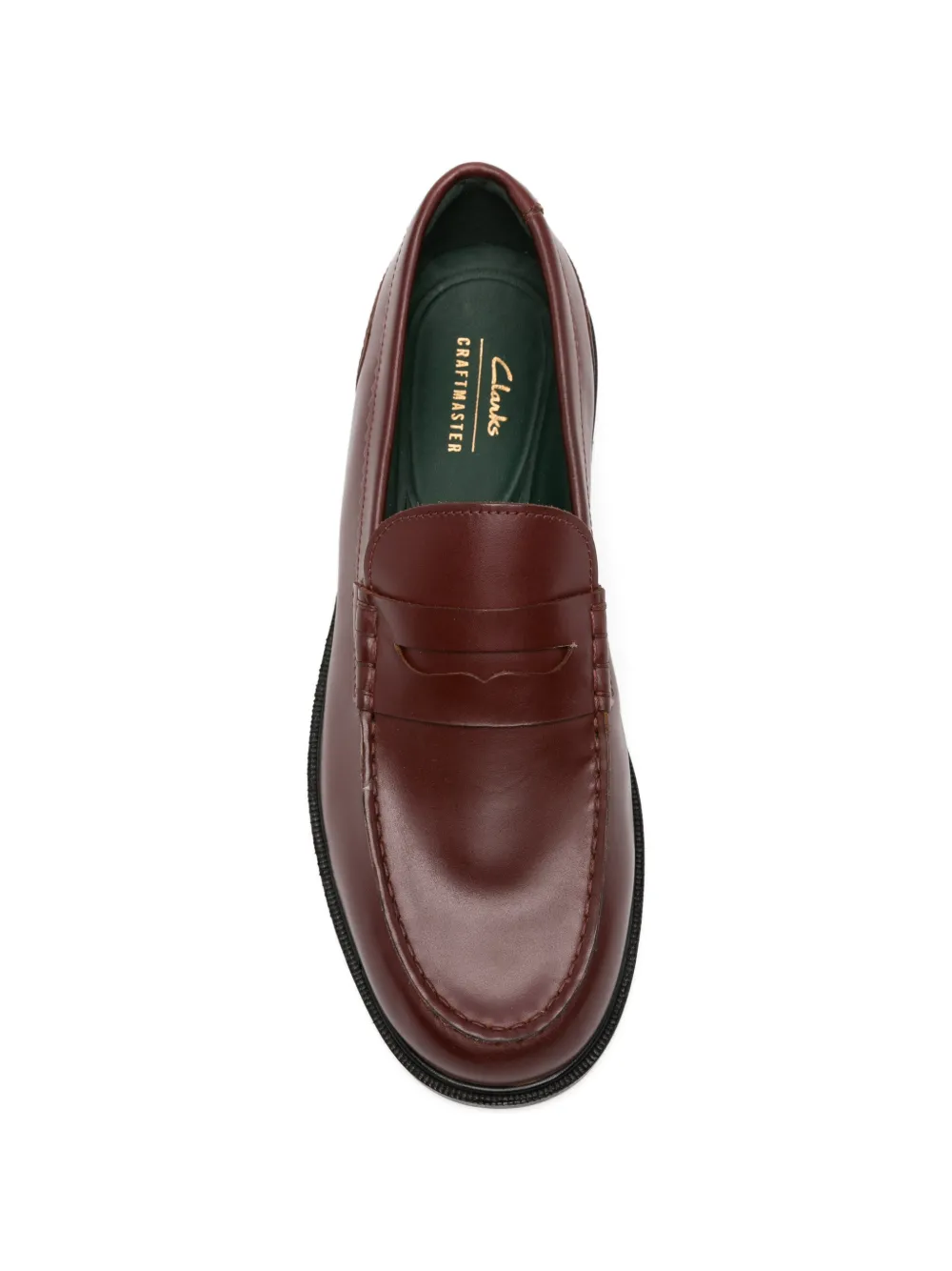 Clarks Craft James loafers Rood