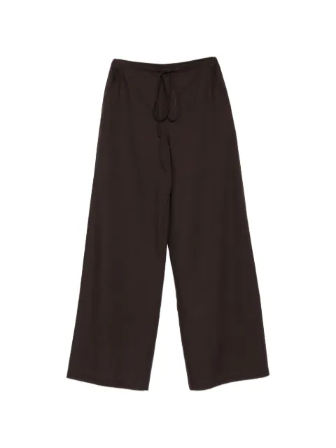 VIKTORIA CHAN pantalon Sataya à lien de resserrage