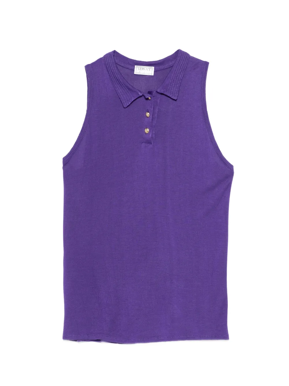 Versace Pre-Owned 1990s sleeveless top - Violett