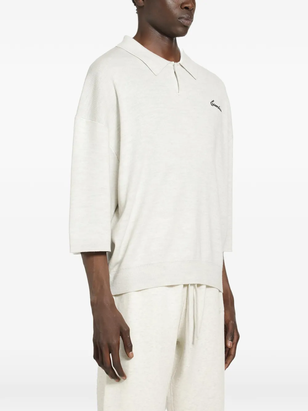 FEAR OF GOD ESSENTIALS Kenmerkend poloshirt Wit