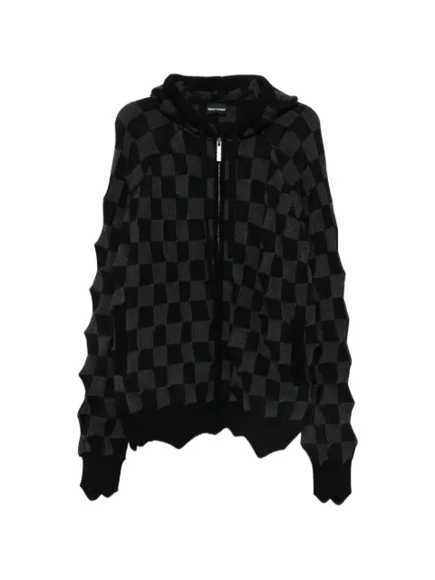 MADFRENZY checkerboard hoodie