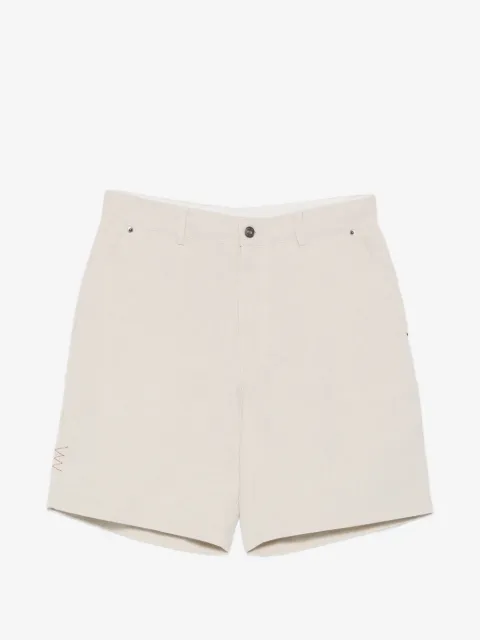 AMARANTO  embroidered-detail shorts