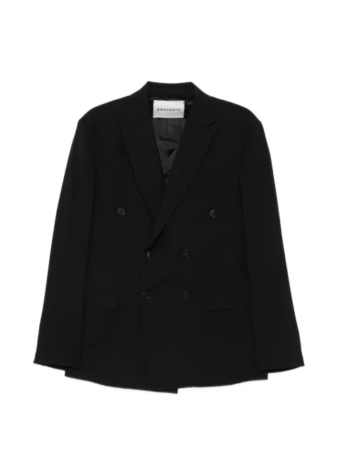AMARANTO  double-breasted blazer
