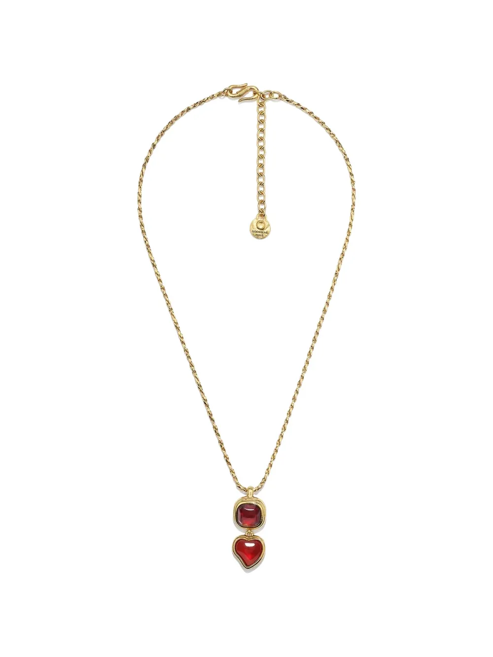 Goossens Renaissance Heart pendant necklace - Oro