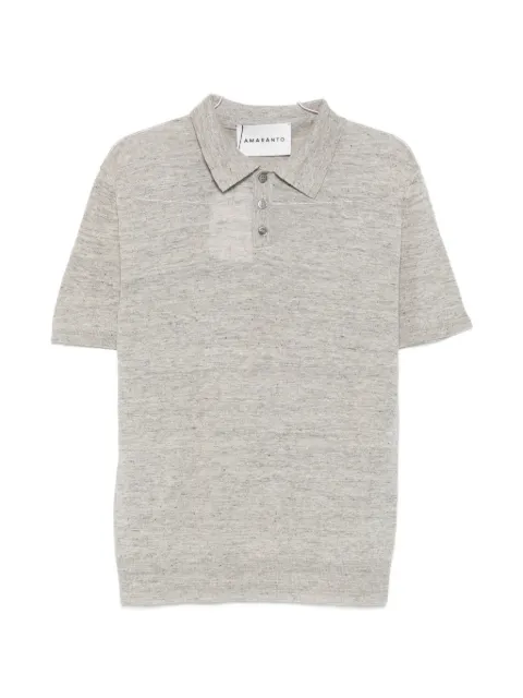 AMARANTO  short-sleeves polo shirt