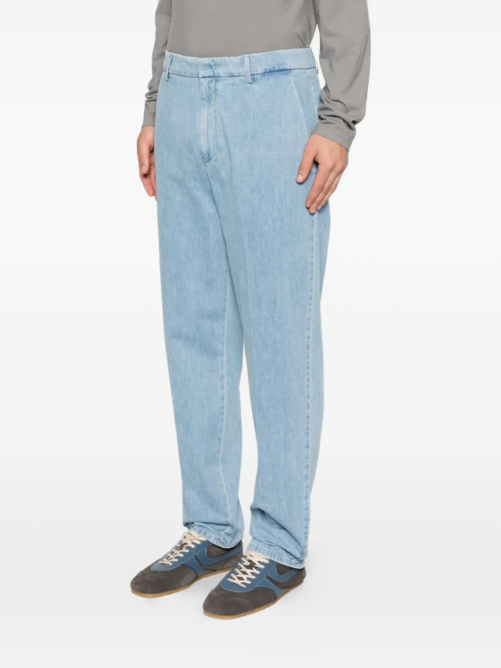 DONDUP Jeans met vervaagd-effect Blauw