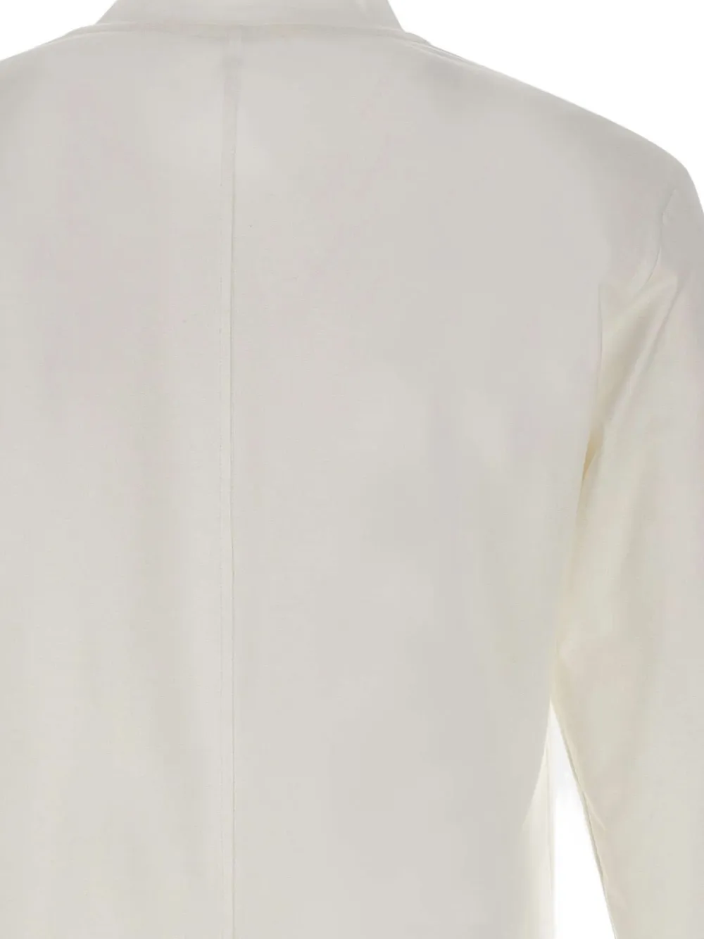Paolo Pecora Sweater met ronde hals en lange mouwen Wit