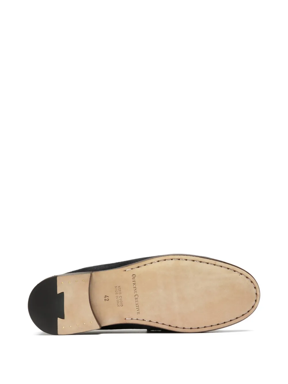 Officine Creative Balfron suède loafers met Horsebit-detail Blauw