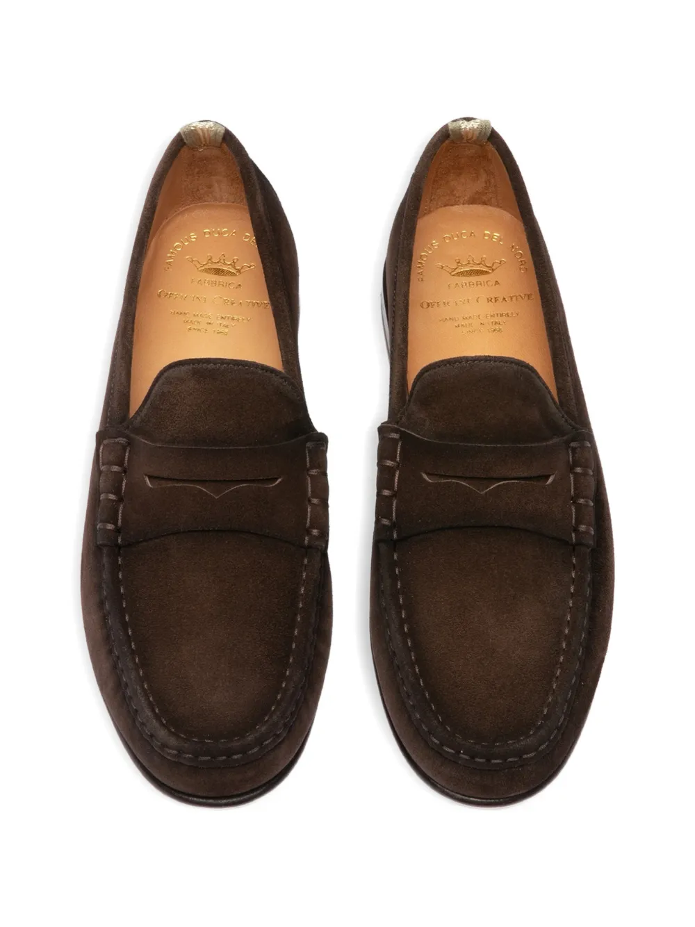 Officine Creative Balfron penny loafers Bruin