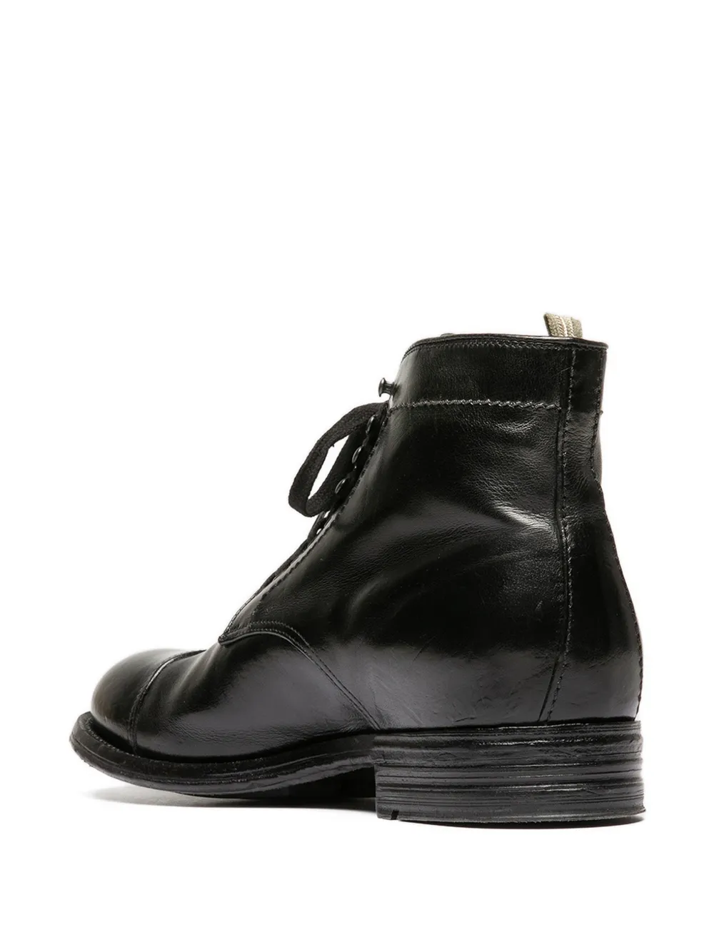 Officine Creative Admiral lace-up leather shoes Zwart