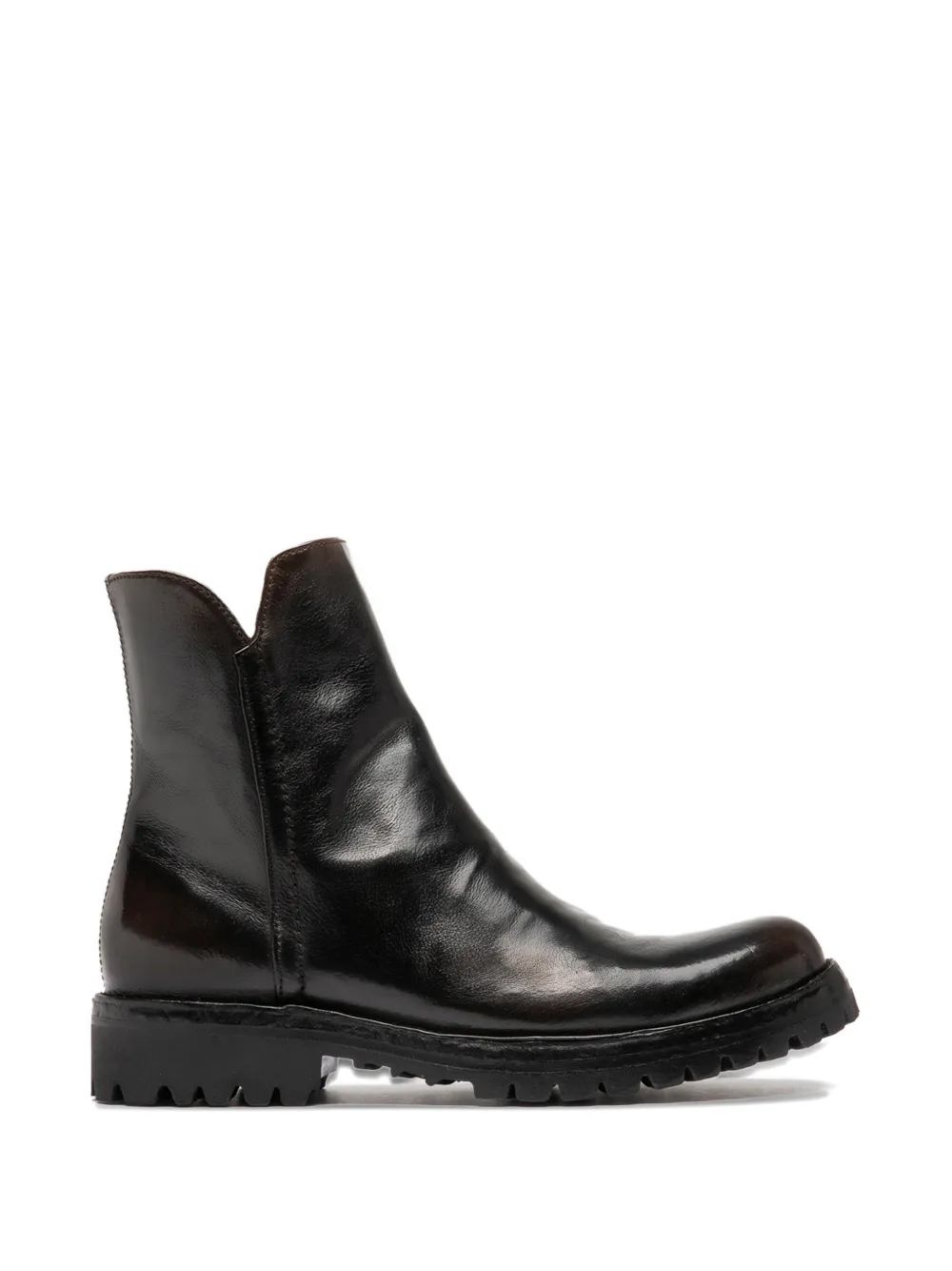Officine Creative Loraine leather boots - Marrone