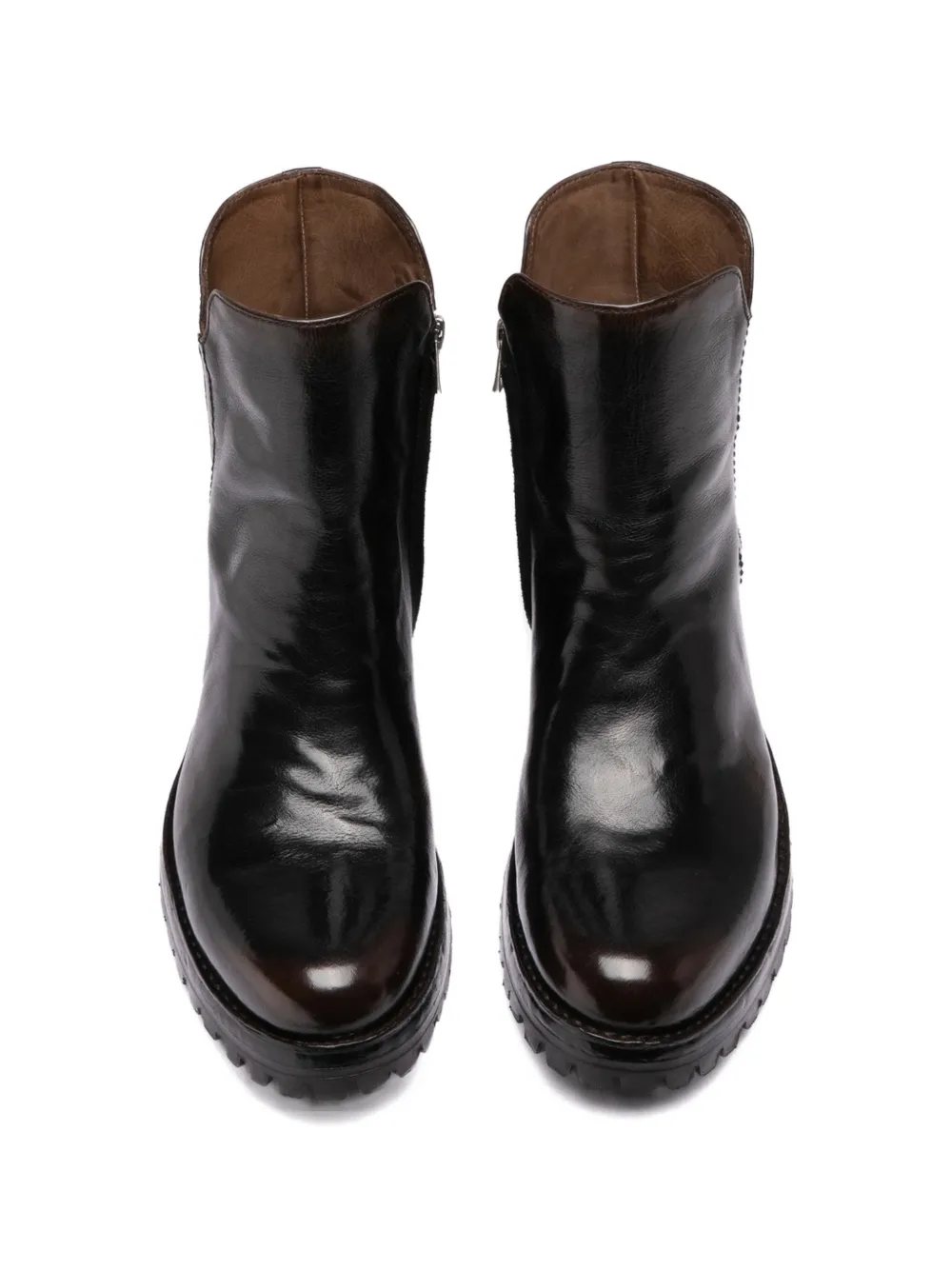 Officine Creative Loraine leren laarzen Bruin