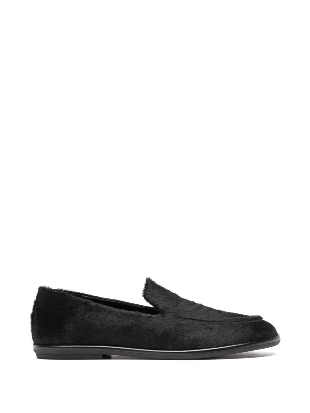 Officine Creative furry loafers - Schwarz