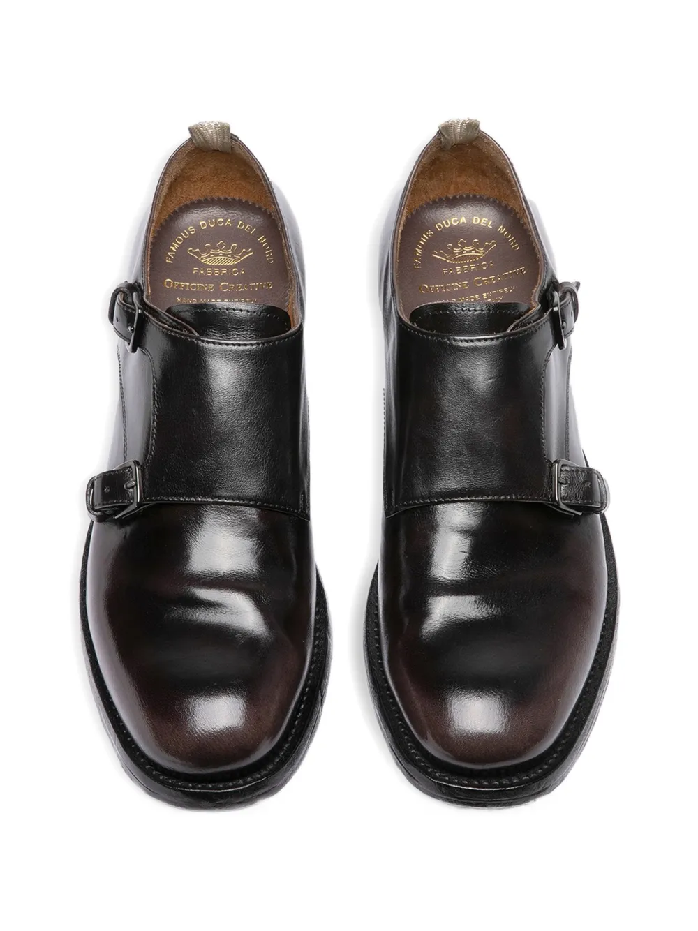 Officine Creative Gespschoenen Bruin