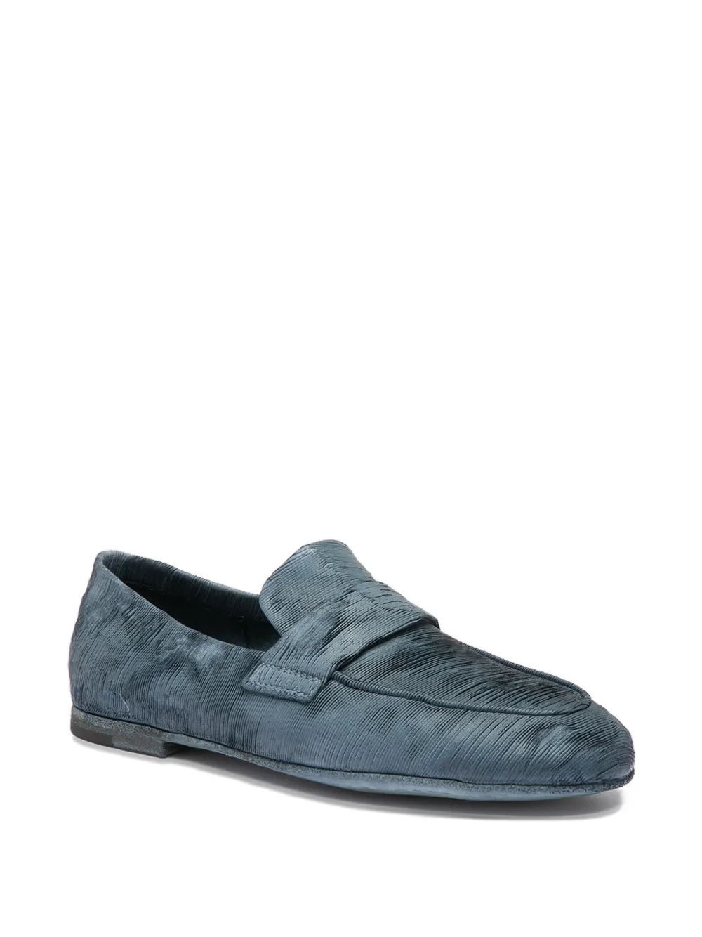 Officine Creative Blair DD leren loafers Blauw