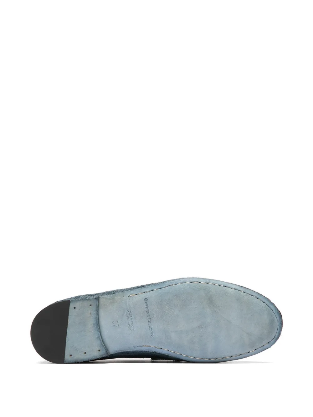 Officine Creative Blair DD leren loafers Blauw
