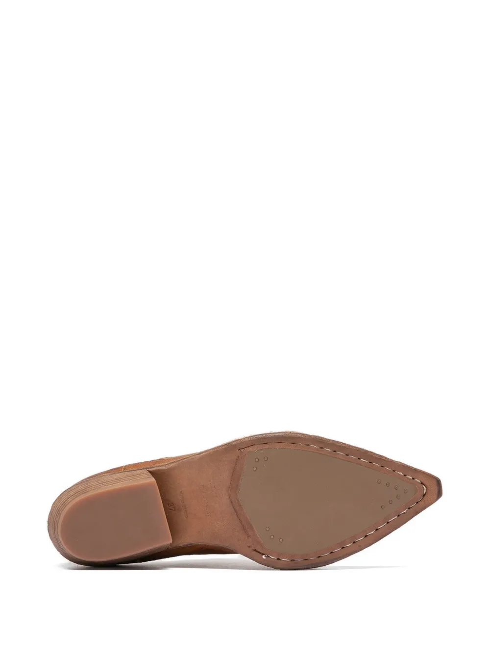 Officine Creative Noelie DD laarzen met puntige neus en rits Bruin