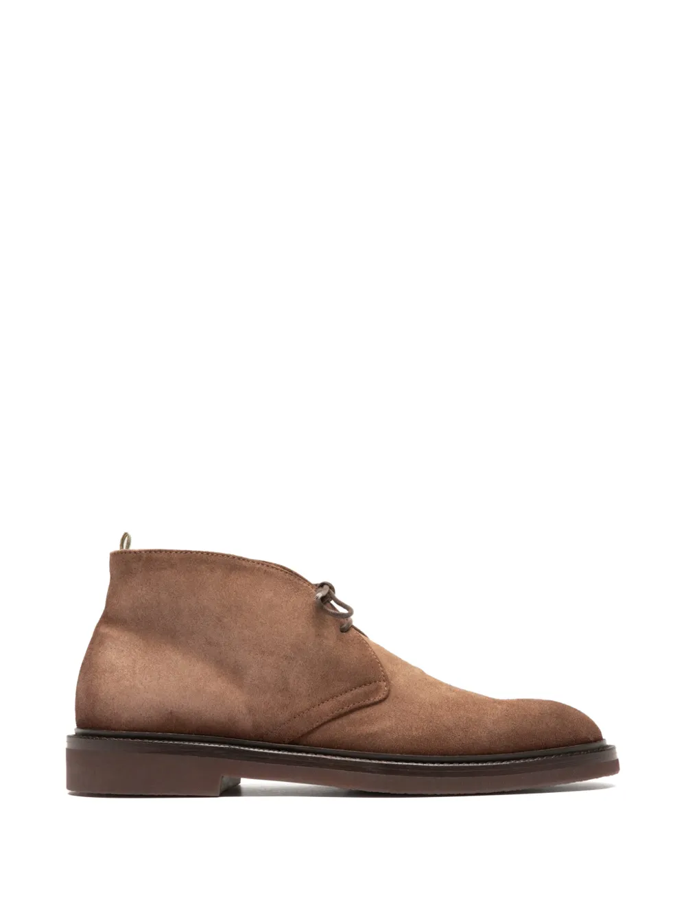 Officine Creative DUDE FLEXI 004 lace-up leather boots - Marrone