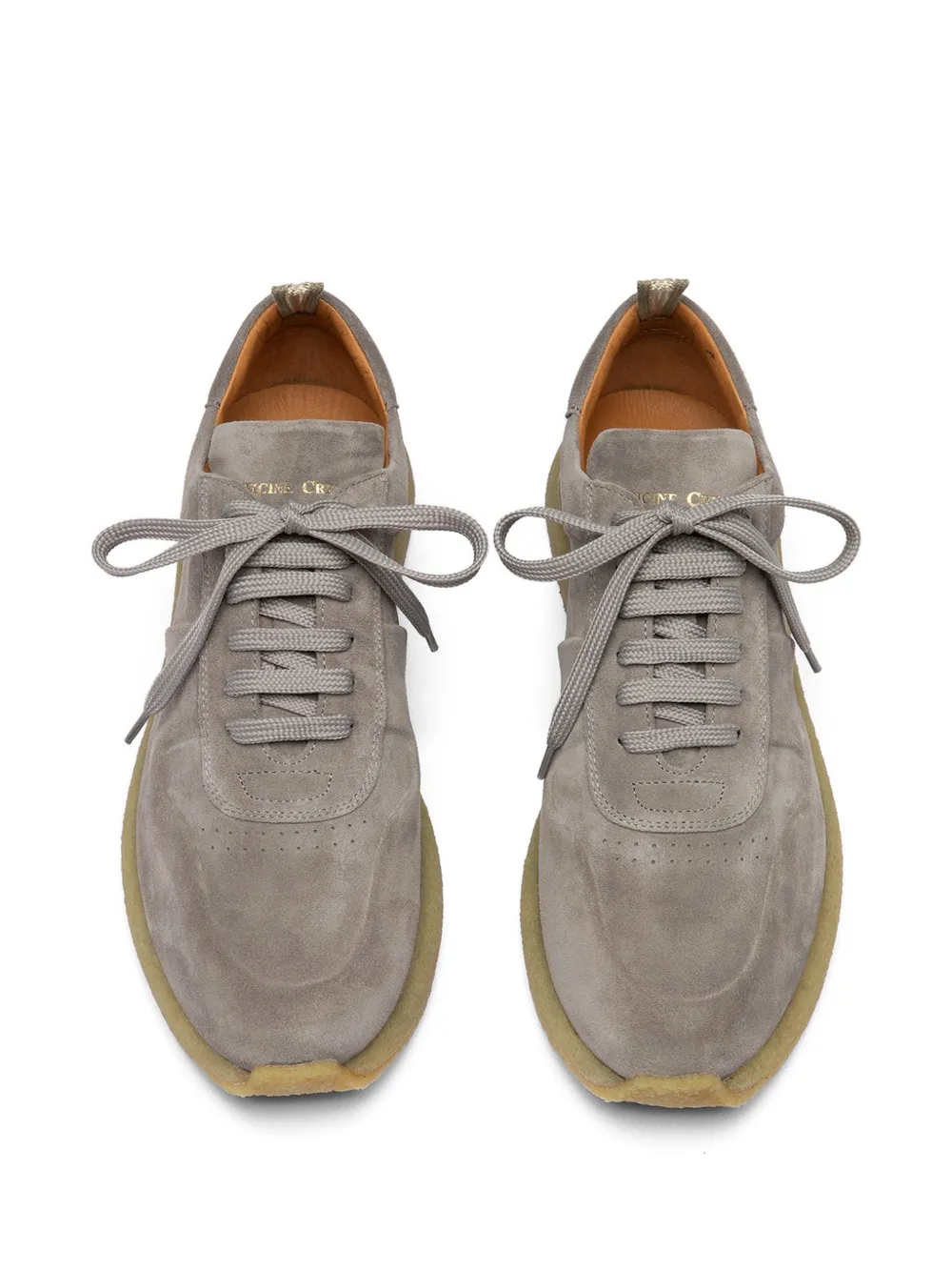 Officine Creative Legend 001 leren sneakers Grijs