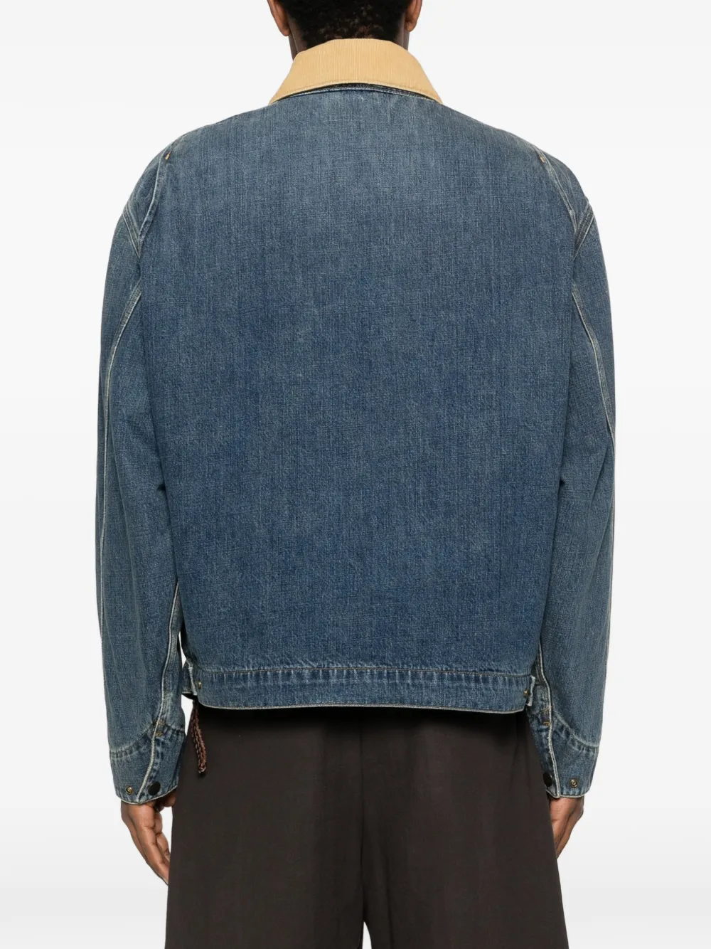 Carhartt WIP Jack met logopatch Blauw