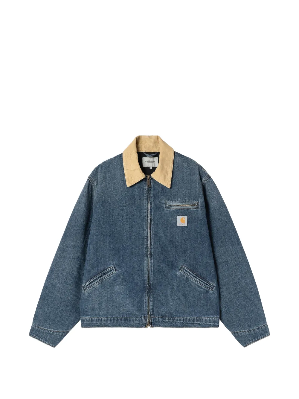Carhartt WIP zip-up panelled jacket - Blu
